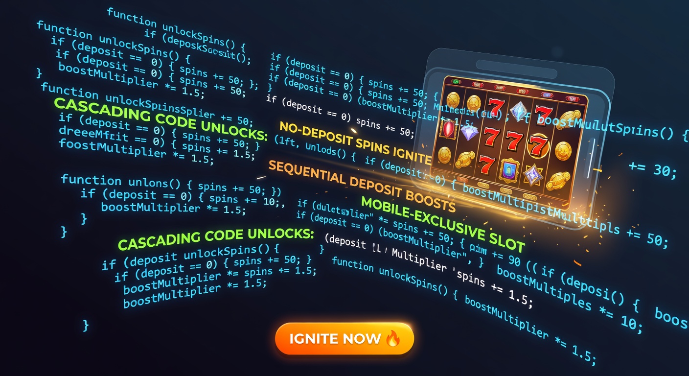 Screenshot of a mobile slot app displaying a cascading bonus unlock notification after free spins