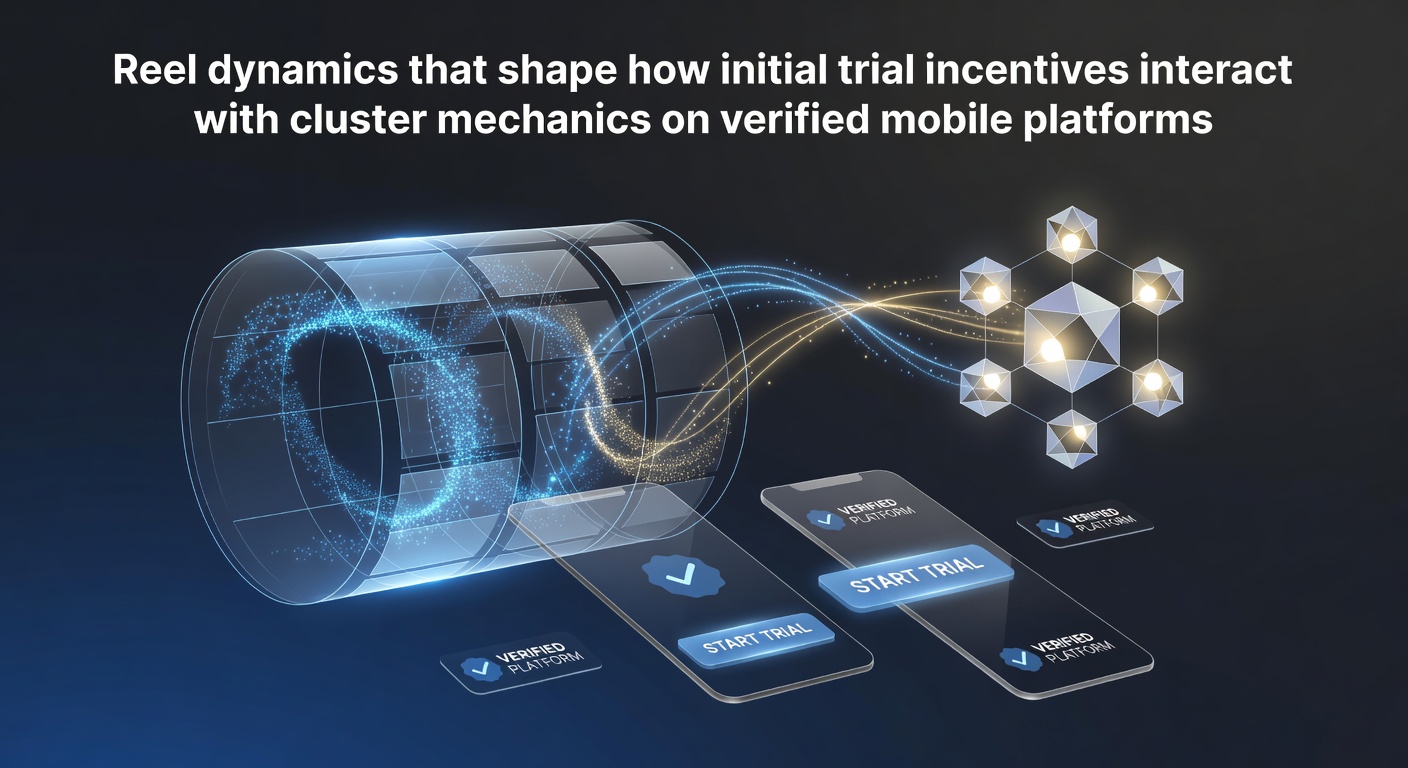Mobile slot interface showing cluster symbol mechanics during a trial incentive round