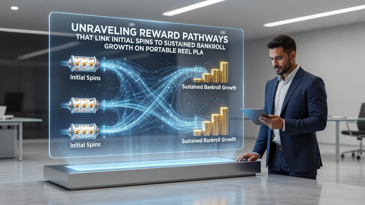 Data visualization showing bankroll growth curves across multiple mobile slot sessions